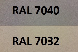 Gietvloer RAL 7040 en RAL 7032